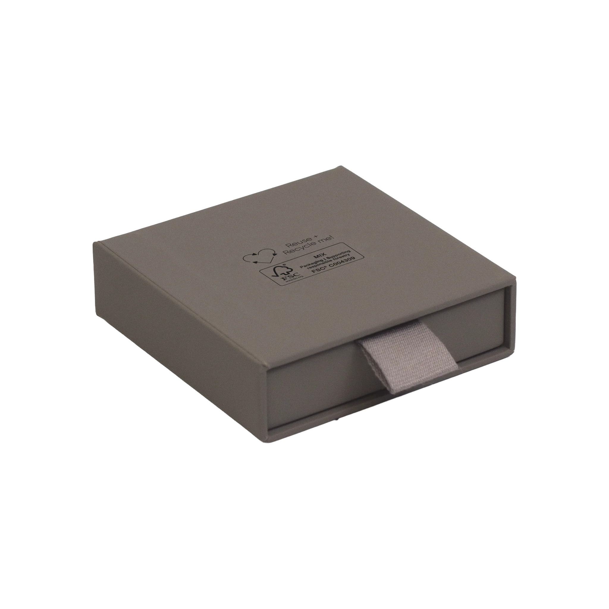 Foil Branded FSC Peony Small Pendant Box