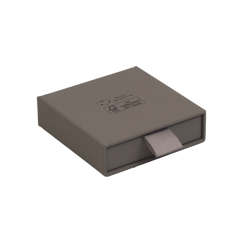 Foil Branded FSC Peony Small Pendant Box