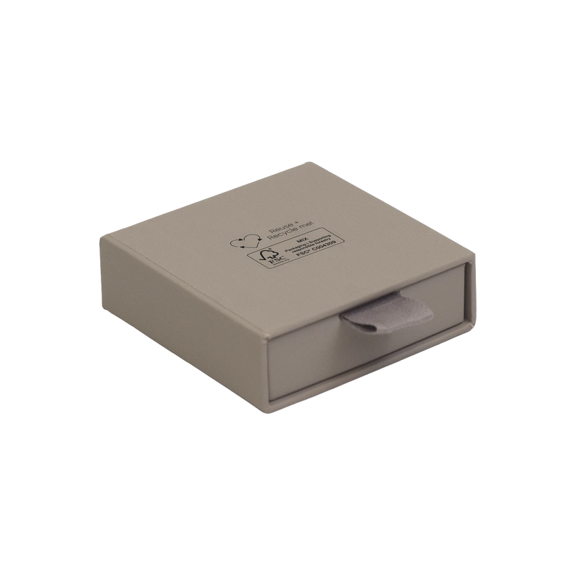 Foil Branded FSC Peony Small Pendant Box