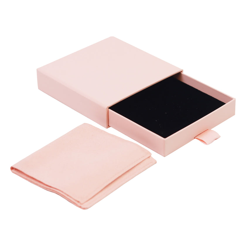 Coral Peach FSC Peony Large Pendant Drawer Box