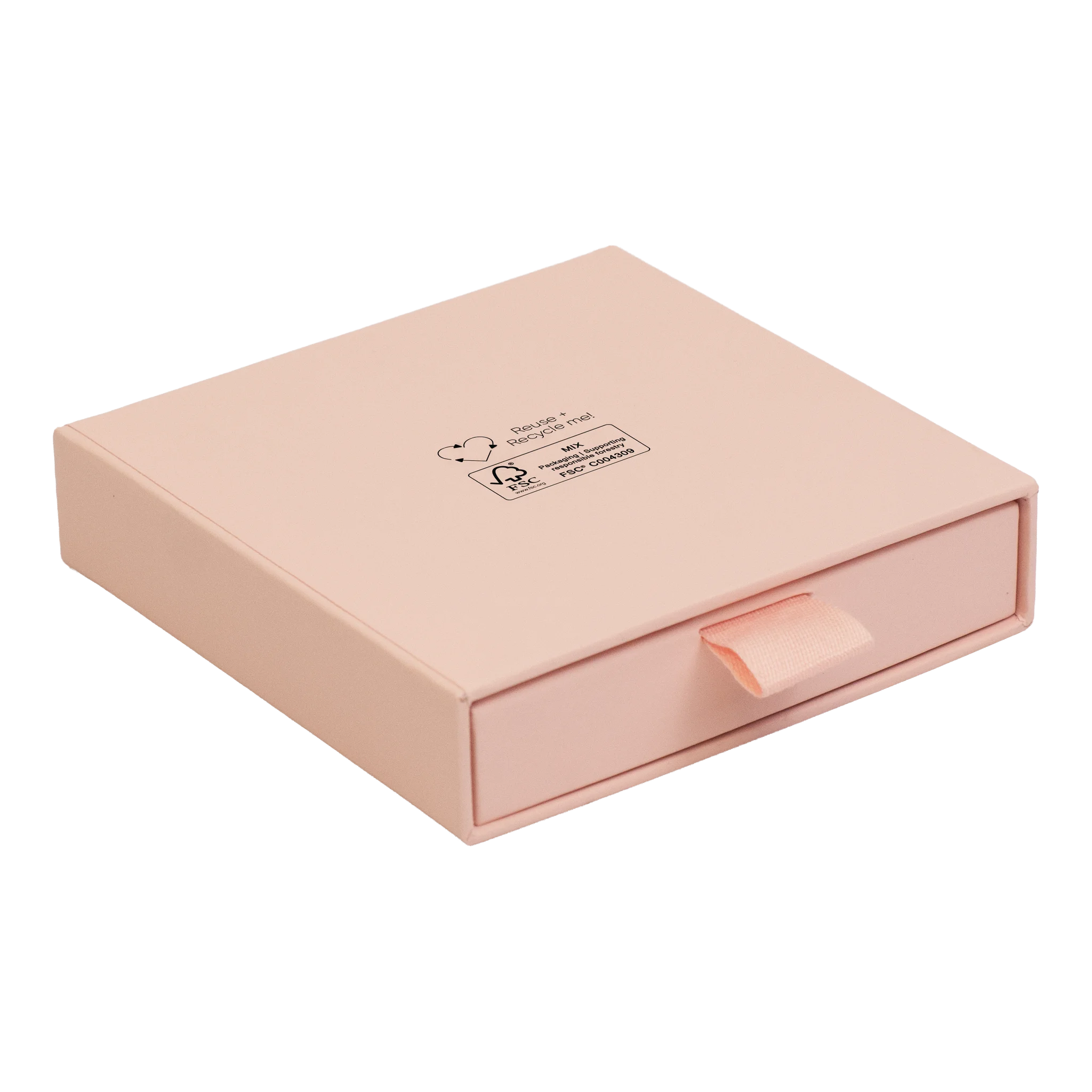 Foil Branded FSC Peony Large Pendant Box