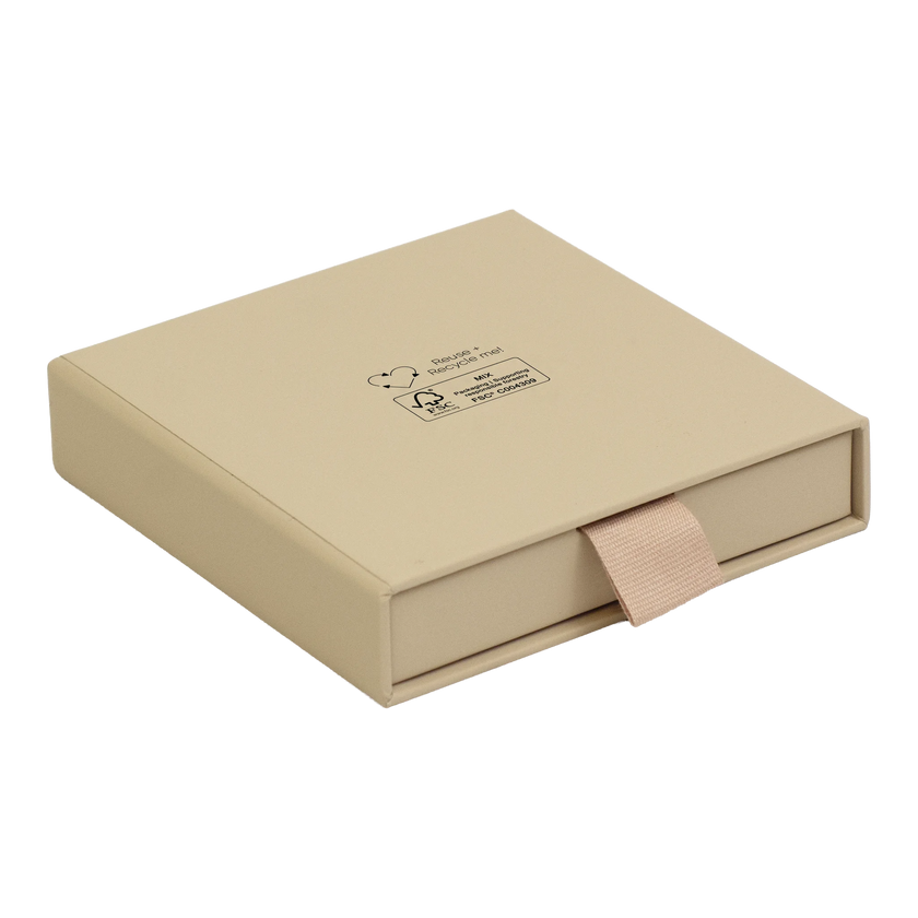 Foil Branded FSC Peony Large Pendant Box