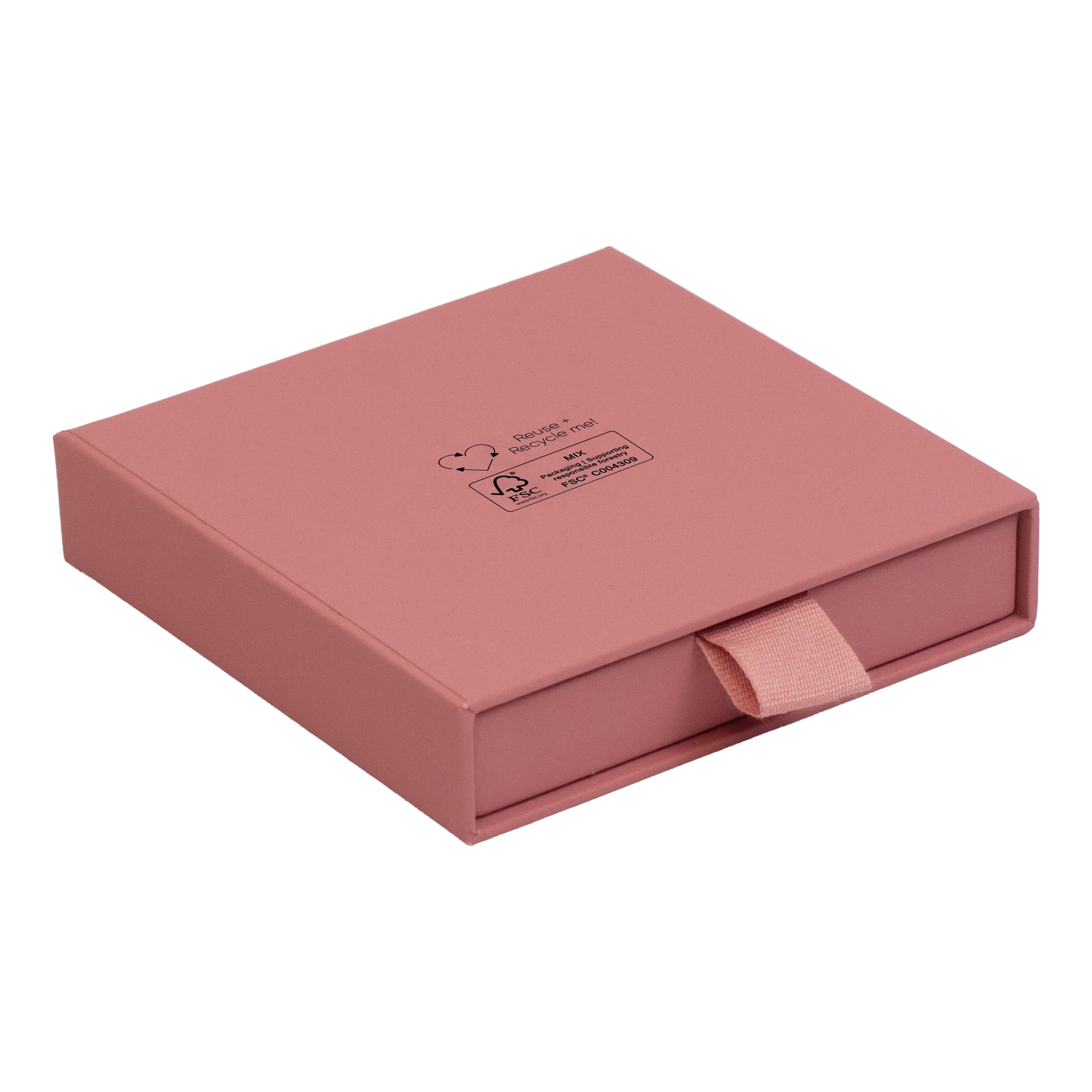 Foil Branded FSC Peony Large Pendant Box