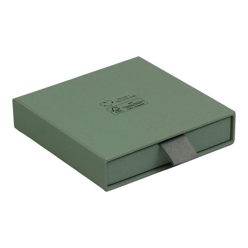 Foil Branded FSC Peony Large Pendant Box