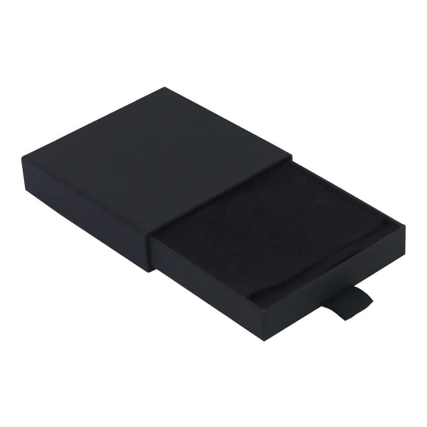 Onyx Black FSC Peony Large Pendant Drawer Box