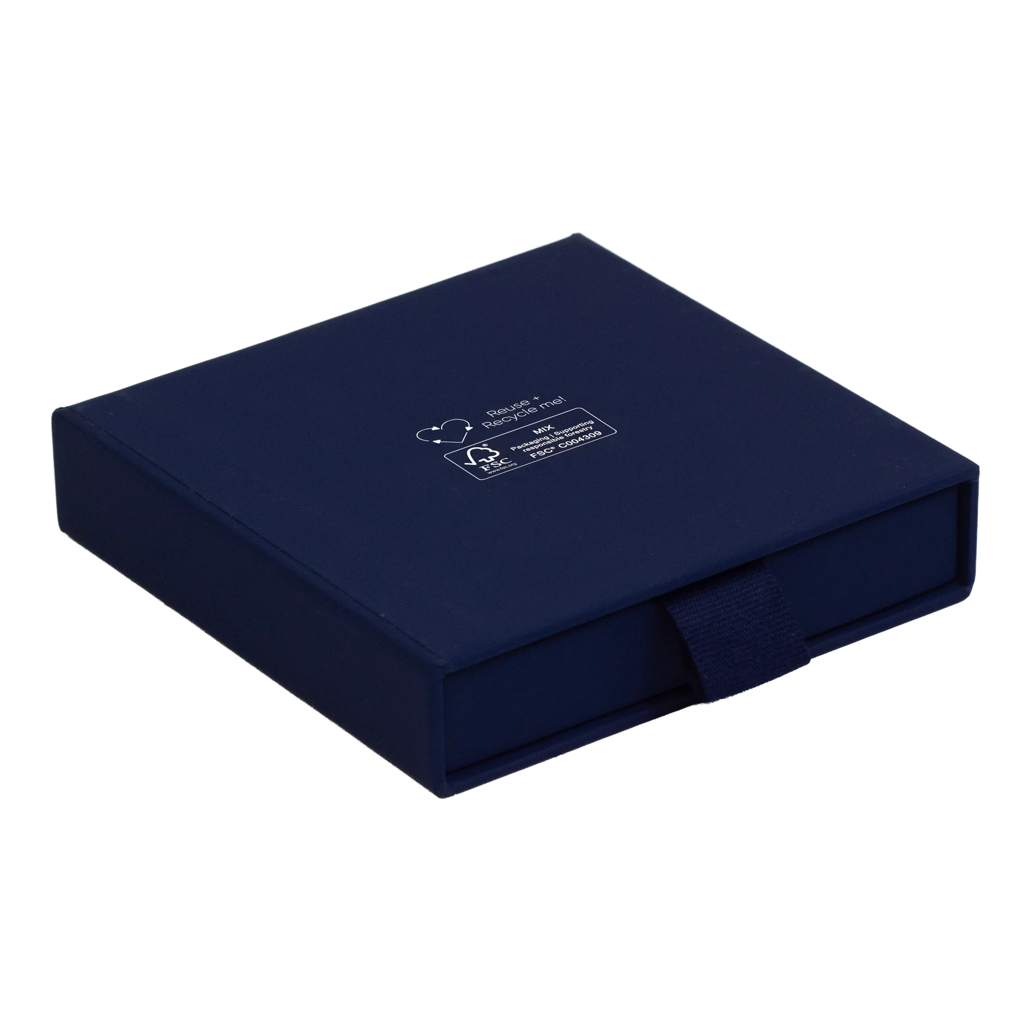 Foil Branded FSC Peony Large Pendant Box