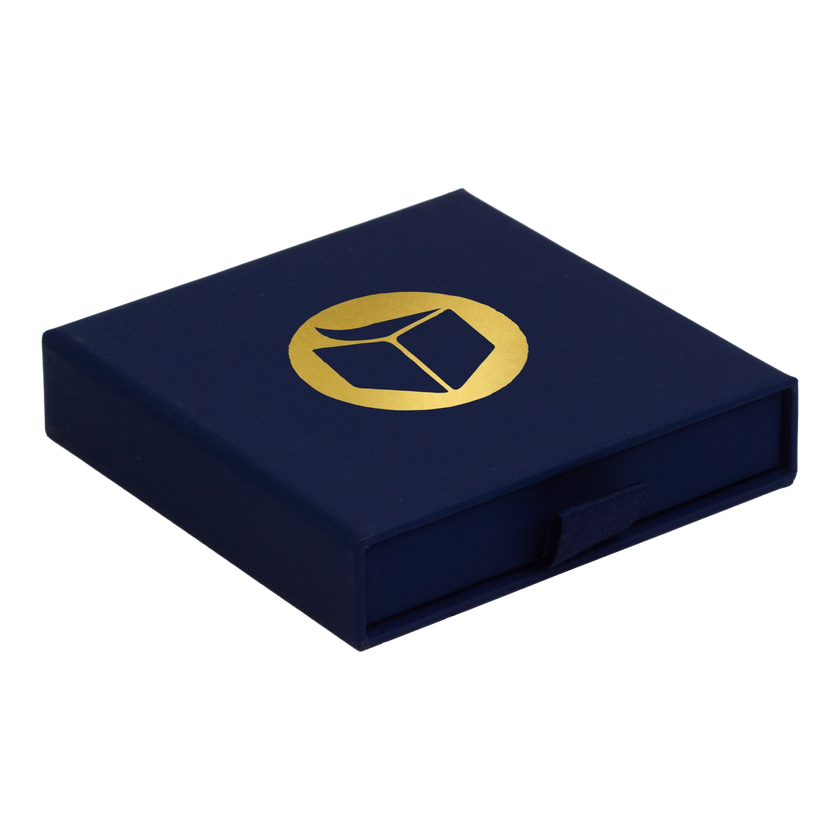 Foil Branded FSC Peony Large Pendant Box