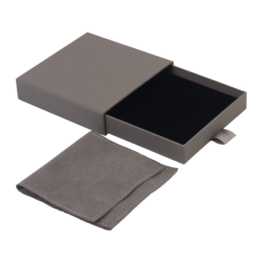 Stone Grey FSC Peony Large Pendant Drawer Box