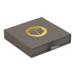 Foil Branded FSC Peony Large Pendant Box