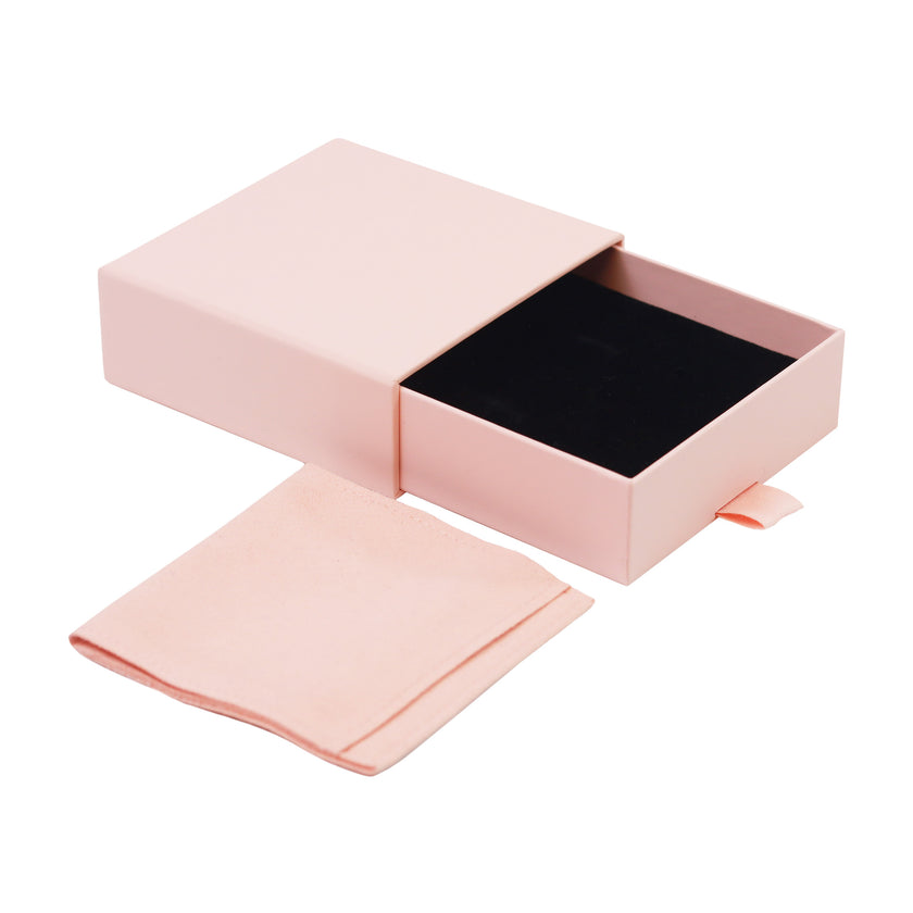 Coral Peach FSC Peony Deep Pendant Drawer Box