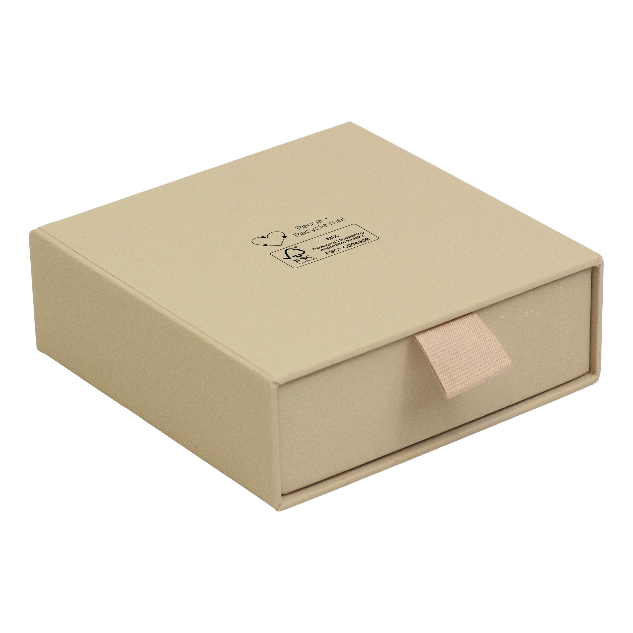 Foil Branded FSC Peony Deep Bangle Box