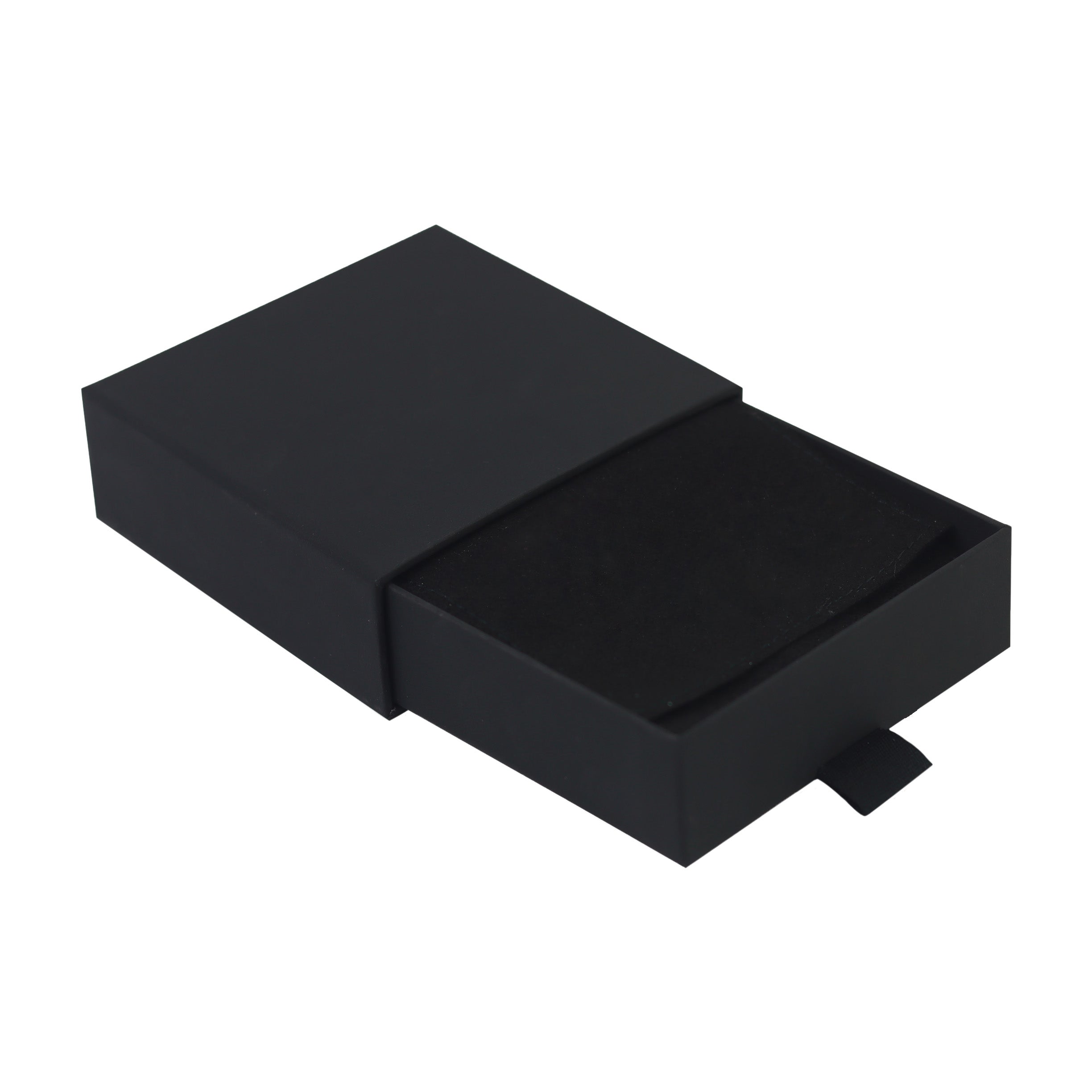 Onyx Black FSC Peony Deep Pendant Drawer Box