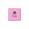 Pink square recyclable eco kraft box.
