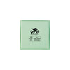 Green square recyclable eco kraft box.