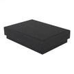 Black Branded Eco Kraft Pendant Earring Box | FSC