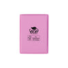 Pink rectangle recyclable eco kraft box with FSC logo.