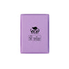 Lilac rectangle recyclable eco kraft box with FSC logo.