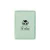 Green rectangle recyclable eco kraft box with FSC logo.