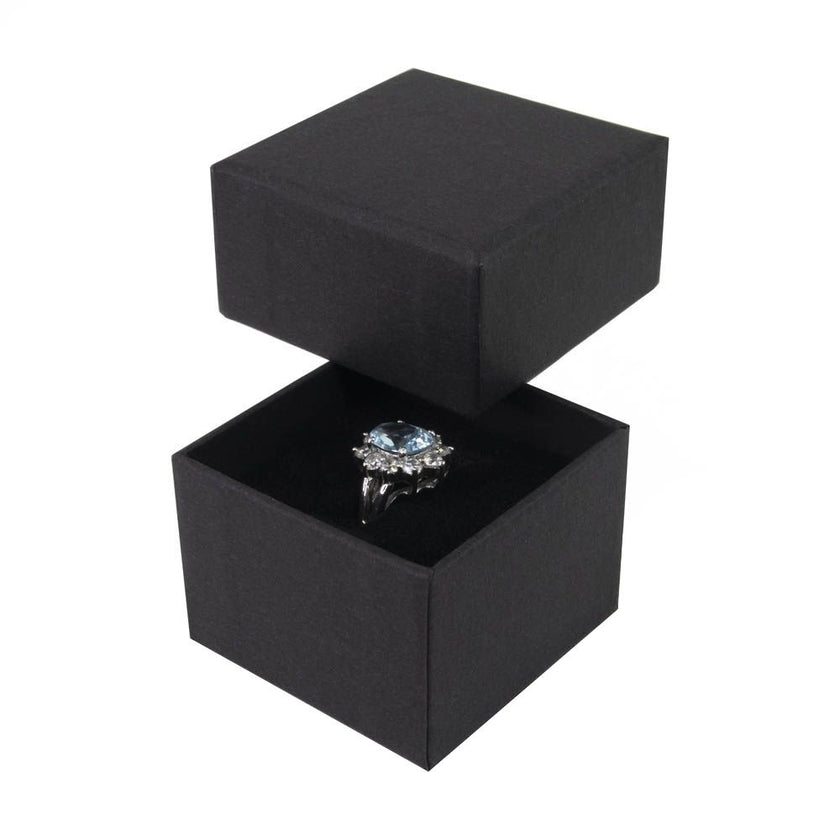Foil Branded FSC Poppy Ring Box