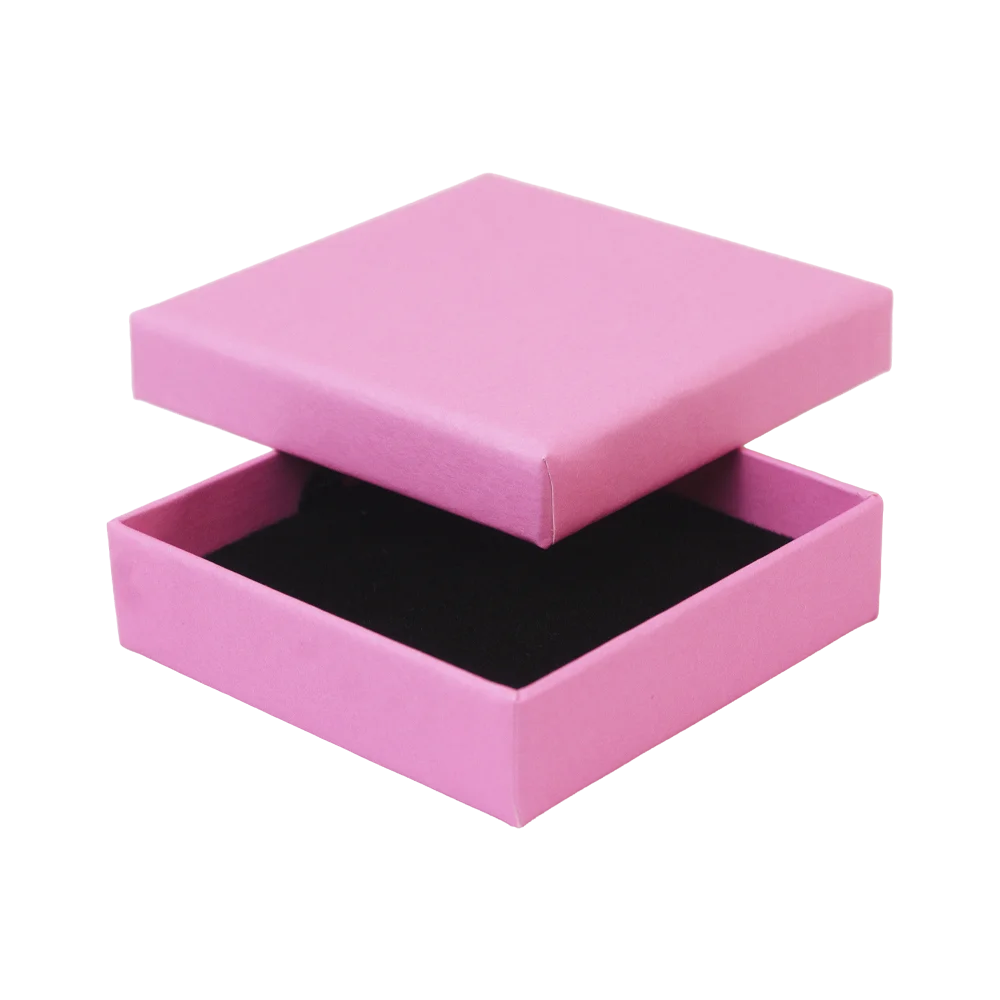 FSC Poppy Small Square Pendant Earring Box