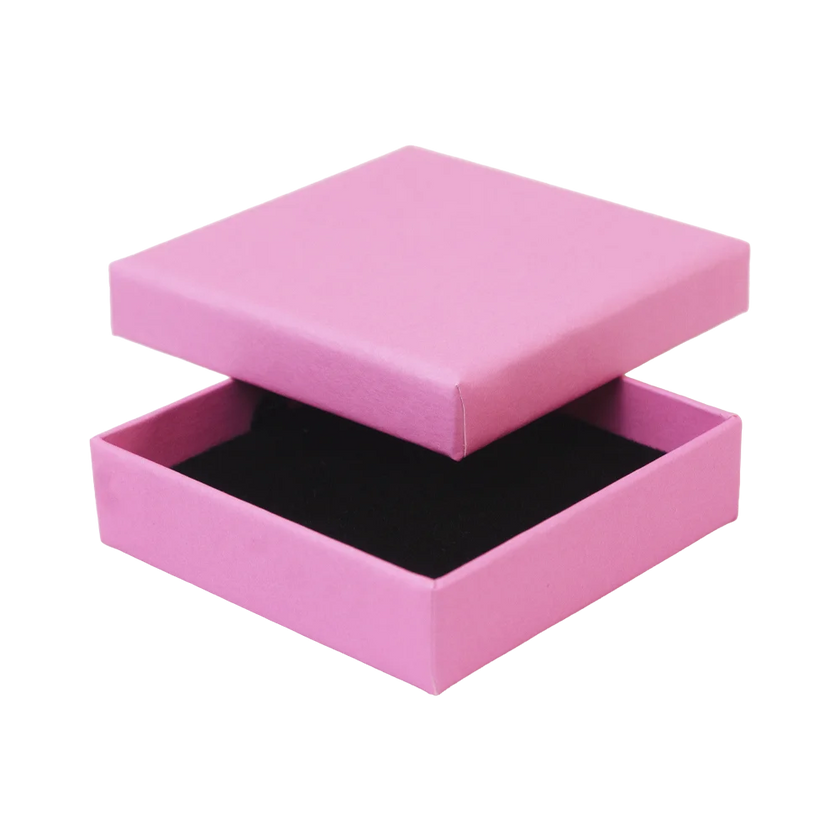 FSC Poppy Small Square Pendant Earring Box