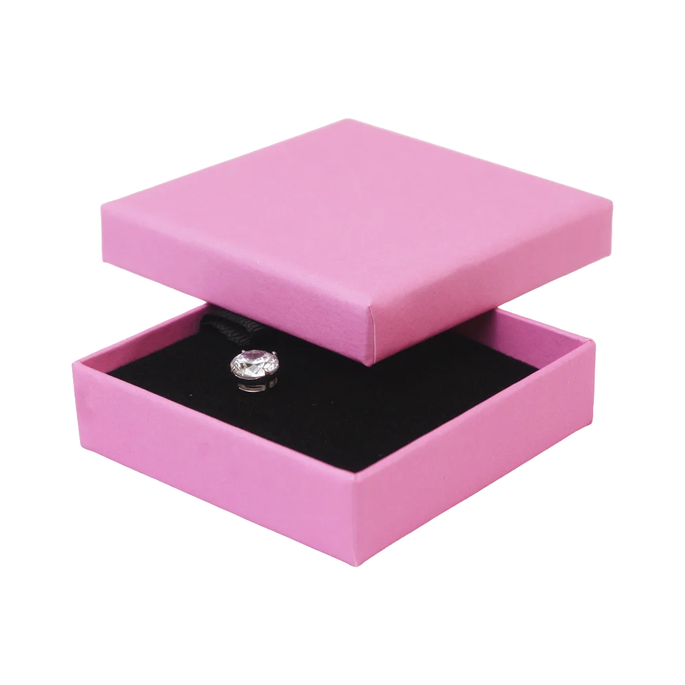FSC Poppy Small Square Pendant Earring Box