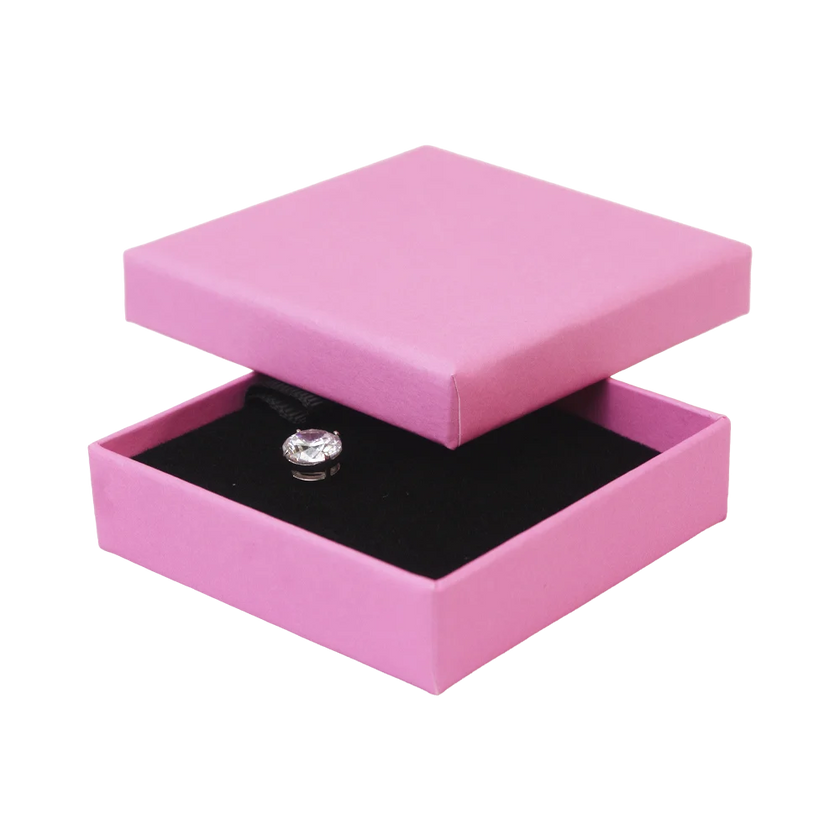 FSC Poppy Small Square Pendant Earring Box