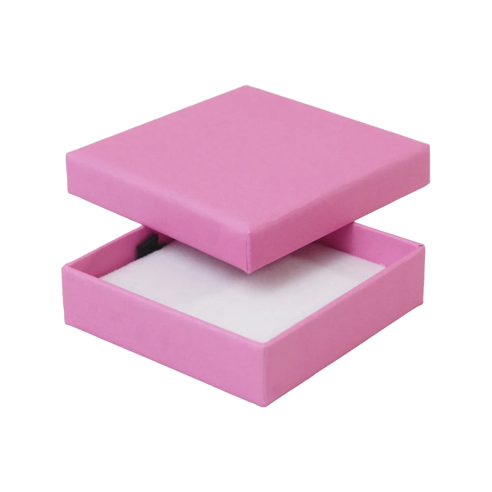FSC Poppy Small Square Pendant Earring Box