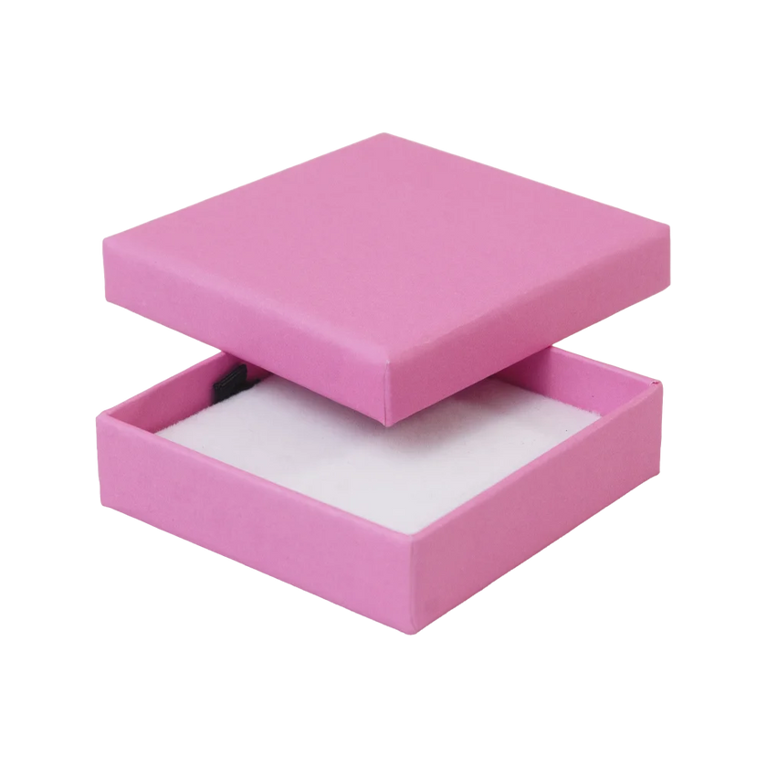 FSC Poppy Small Square Pendant Earring Box