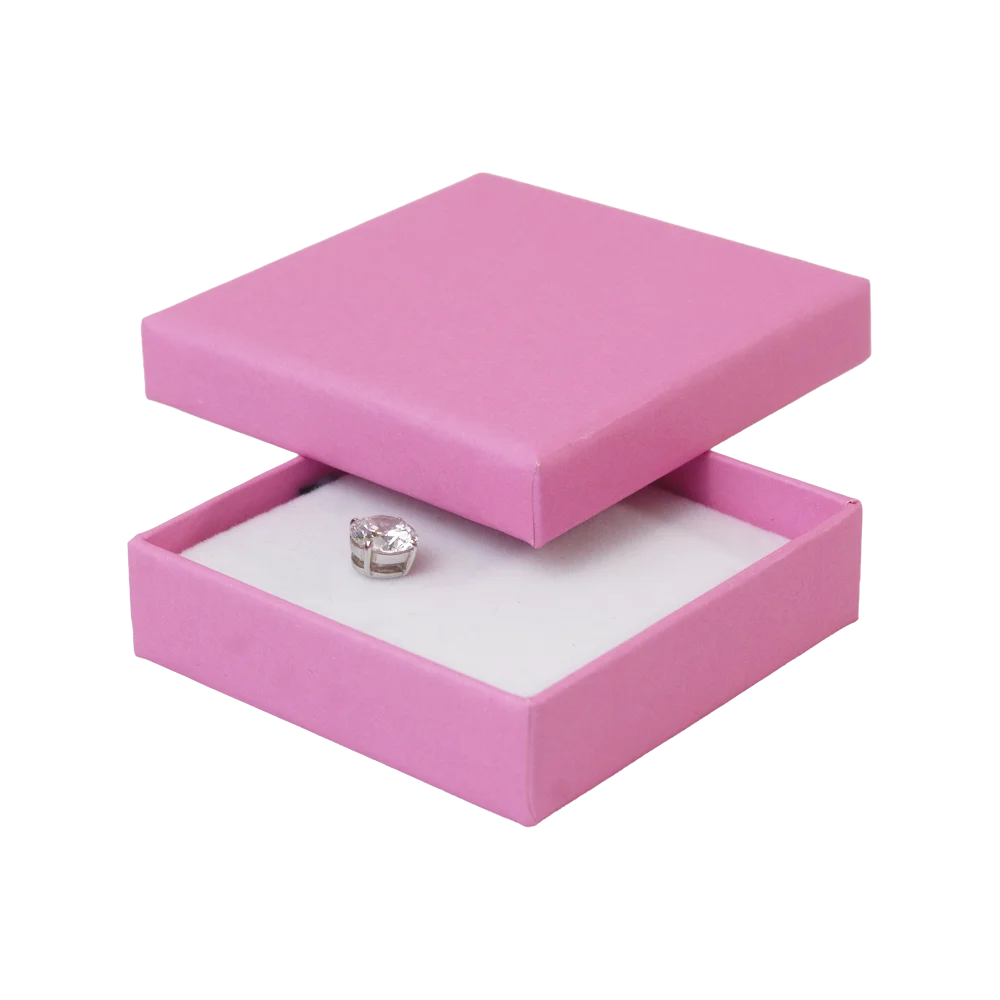 FSC Poppy Small Square Pendant Earring Box
