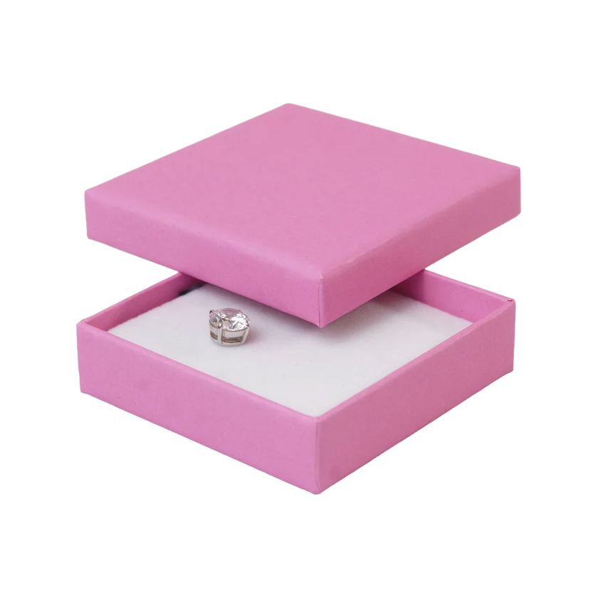 FSC Poppy Small Square Pendant Earring Box