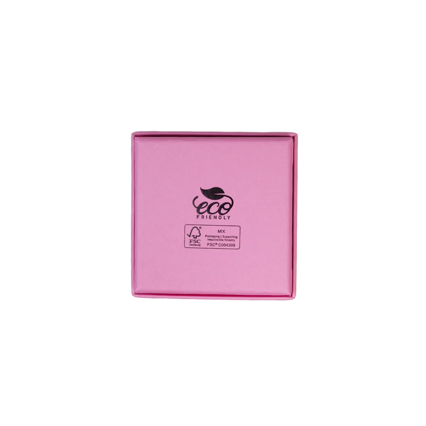 FSC Poppy Small Square Pendant Earring Box