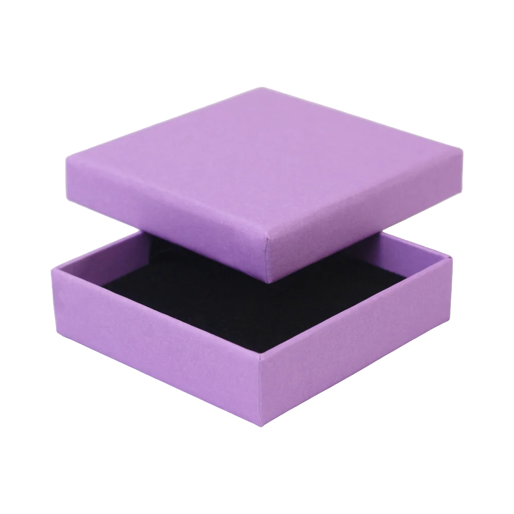 FSC Poppy Small Square Pendant Earring Box