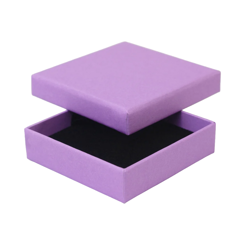 FSC Poppy Small Square Pendant Earring Box