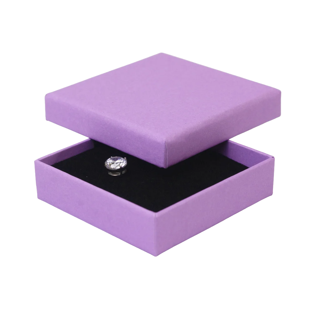 FSC Poppy Small Square Pendant Earring Box