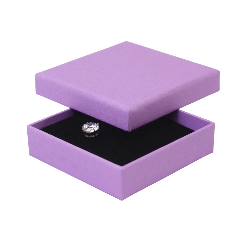 FSC Poppy Small Square Pendant Earring Box