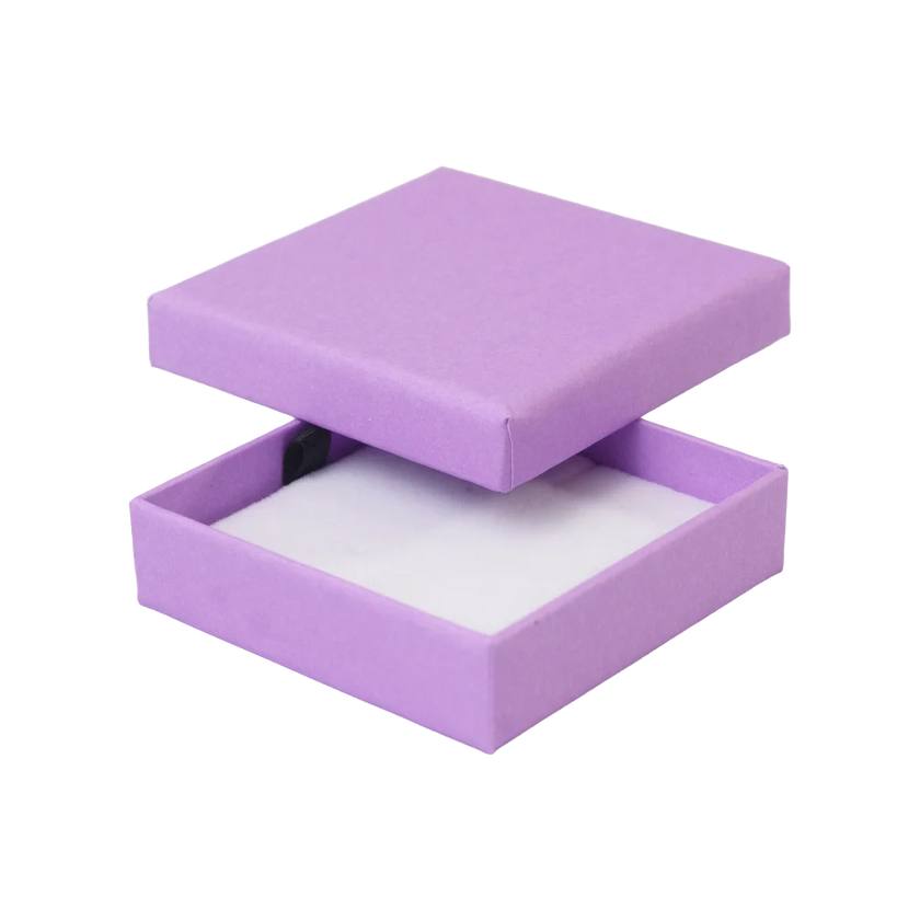 FSC Poppy Small Square Pendant Earring Box