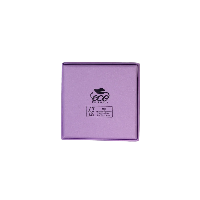 FSC Poppy Small Square Pendant Earring Box