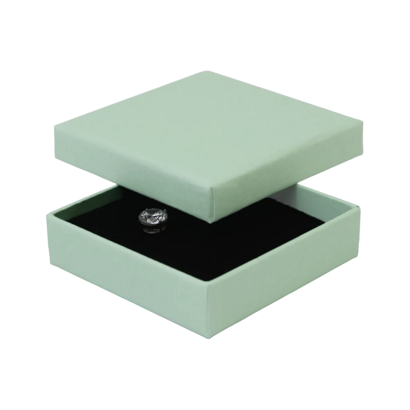 FSC Poppy Small Square Pendant Earring Box