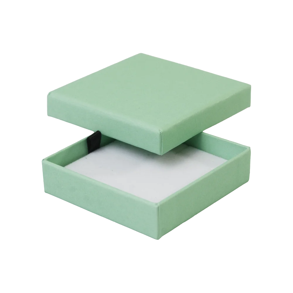 FSC Poppy Small Square Pendant Earring Box