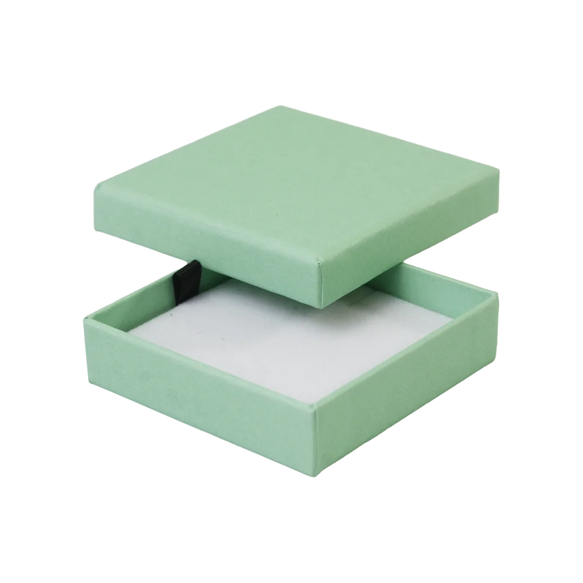 FSC Poppy Small Square Pendant Earring Box