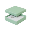 FSC Poppy Small Square Pendant Earring Box