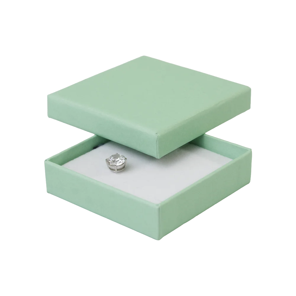 FSC Poppy Small Square Pendant Earring Box