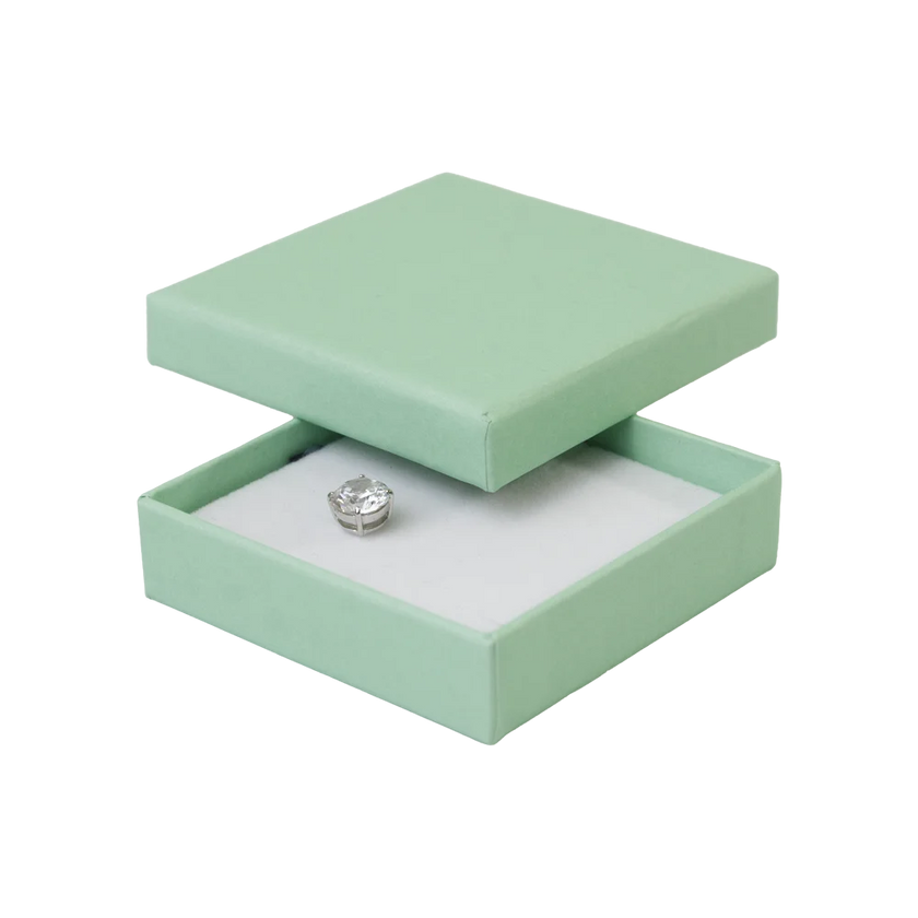 FSC Poppy Small Square Pendant Earring Box