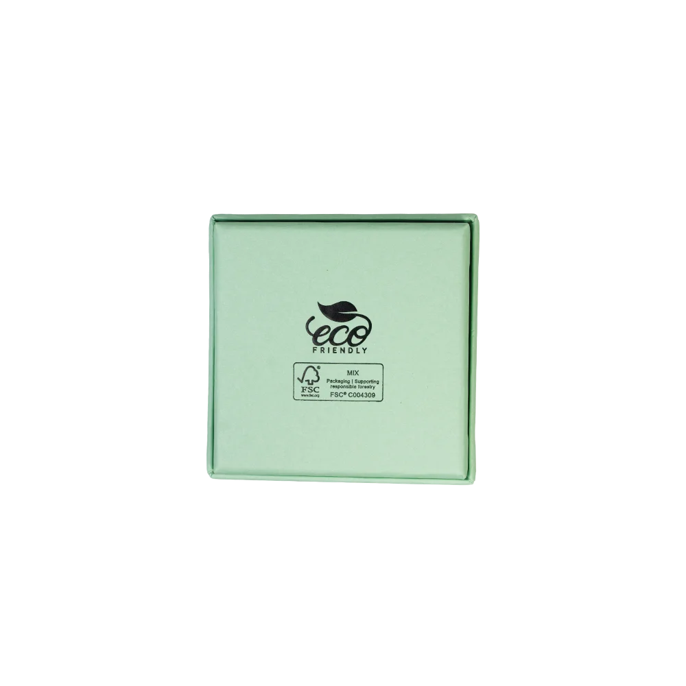 FSC Poppy Small Square Pendant Earring Box
