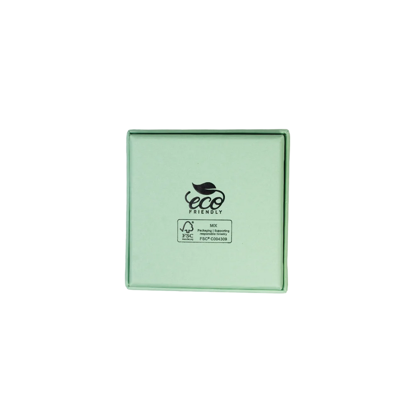 FSC Poppy Small Square Pendant Earring Box