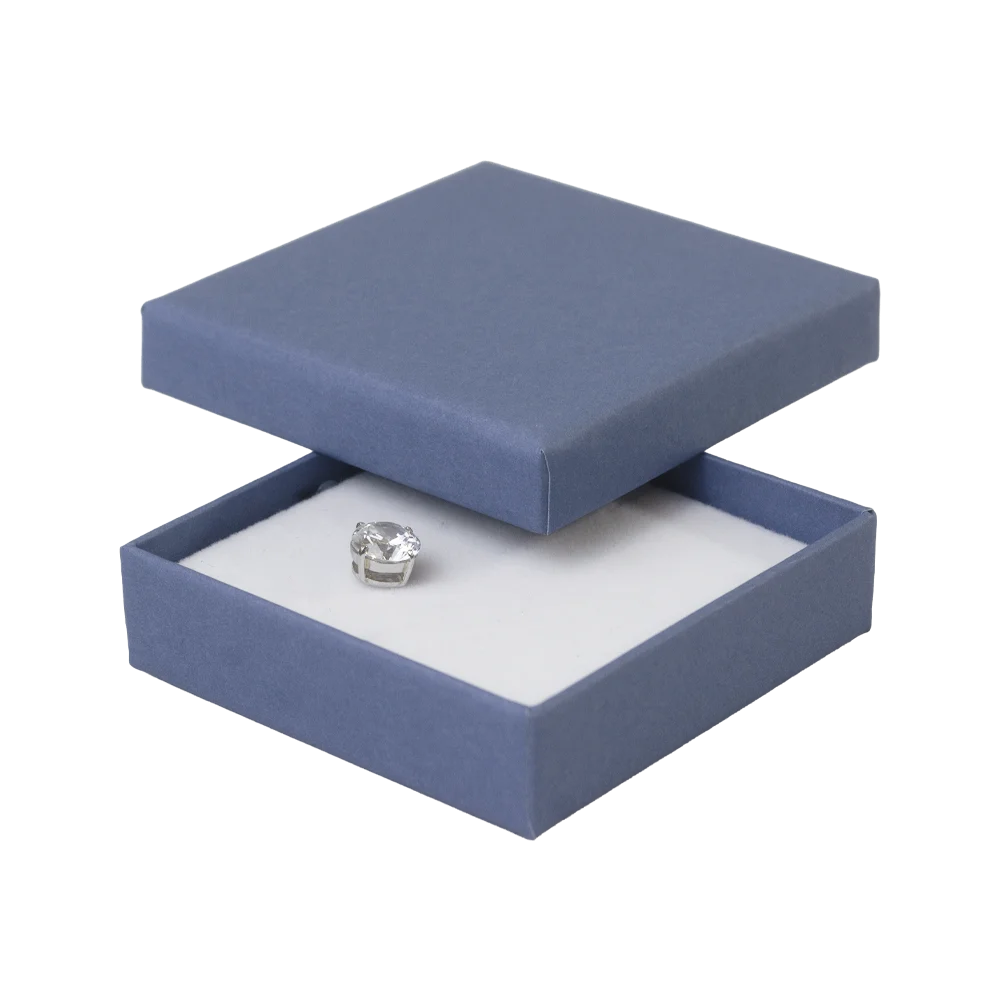 FSC Poppy Small Square Pendant Earring Box