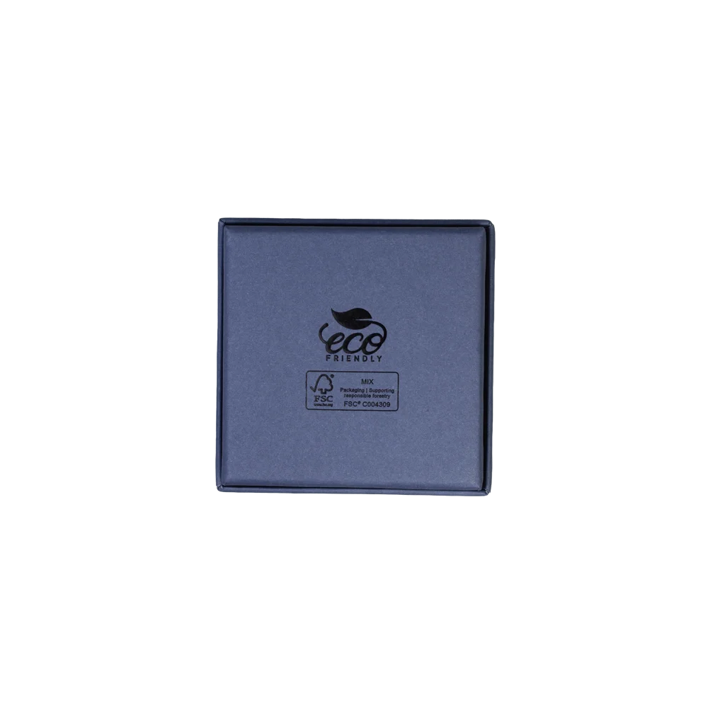 FSC Poppy Small Square Pendant Earring Box