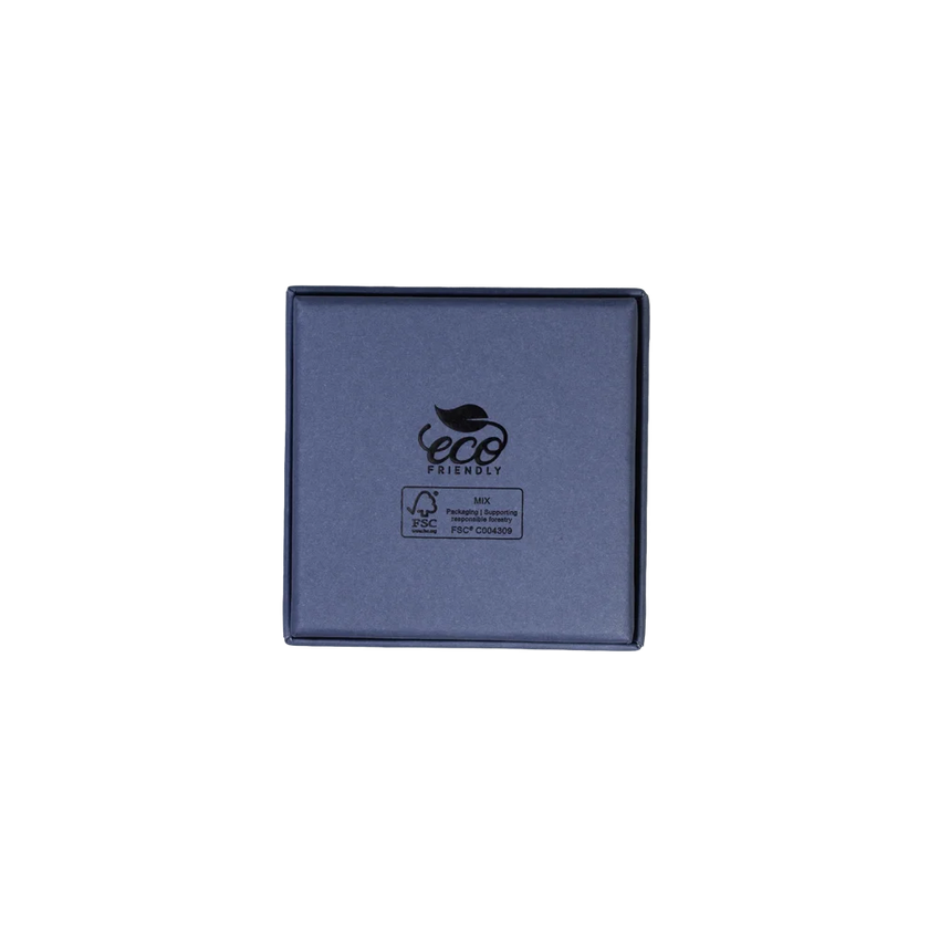 FSC Poppy Small Square Pendant Earring Box