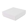 White Eco Kraft Pendant Earring Box Small | Anti-tarnish | FSC